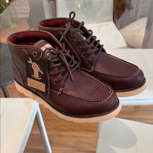 Blackwell Trading Co. Boots Men's Size 10 Moc Toe Brown Leather New with tags
